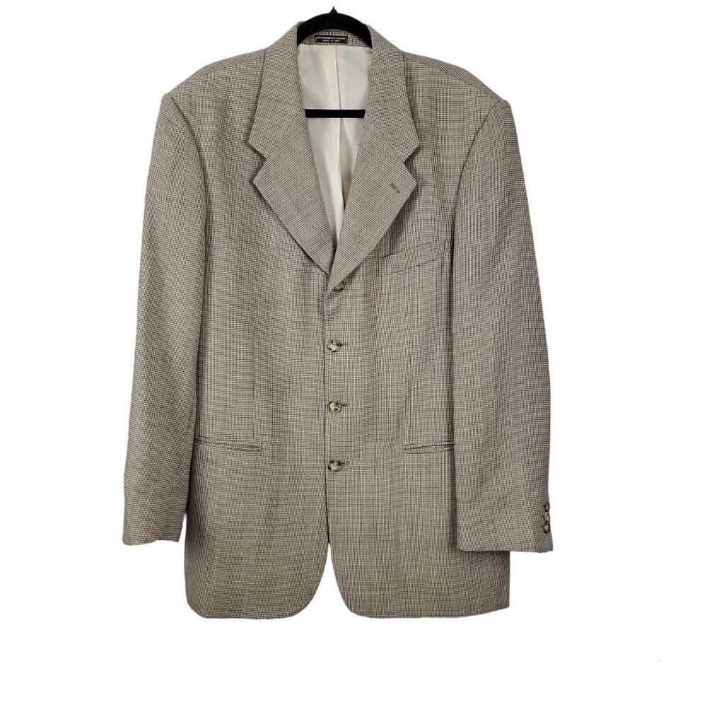 Trabaldo Togna Italian Galliani Extra Fine Wool Suit Jacket